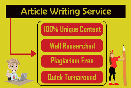 Provide 500 to 800 words SEO optimized articles and b...