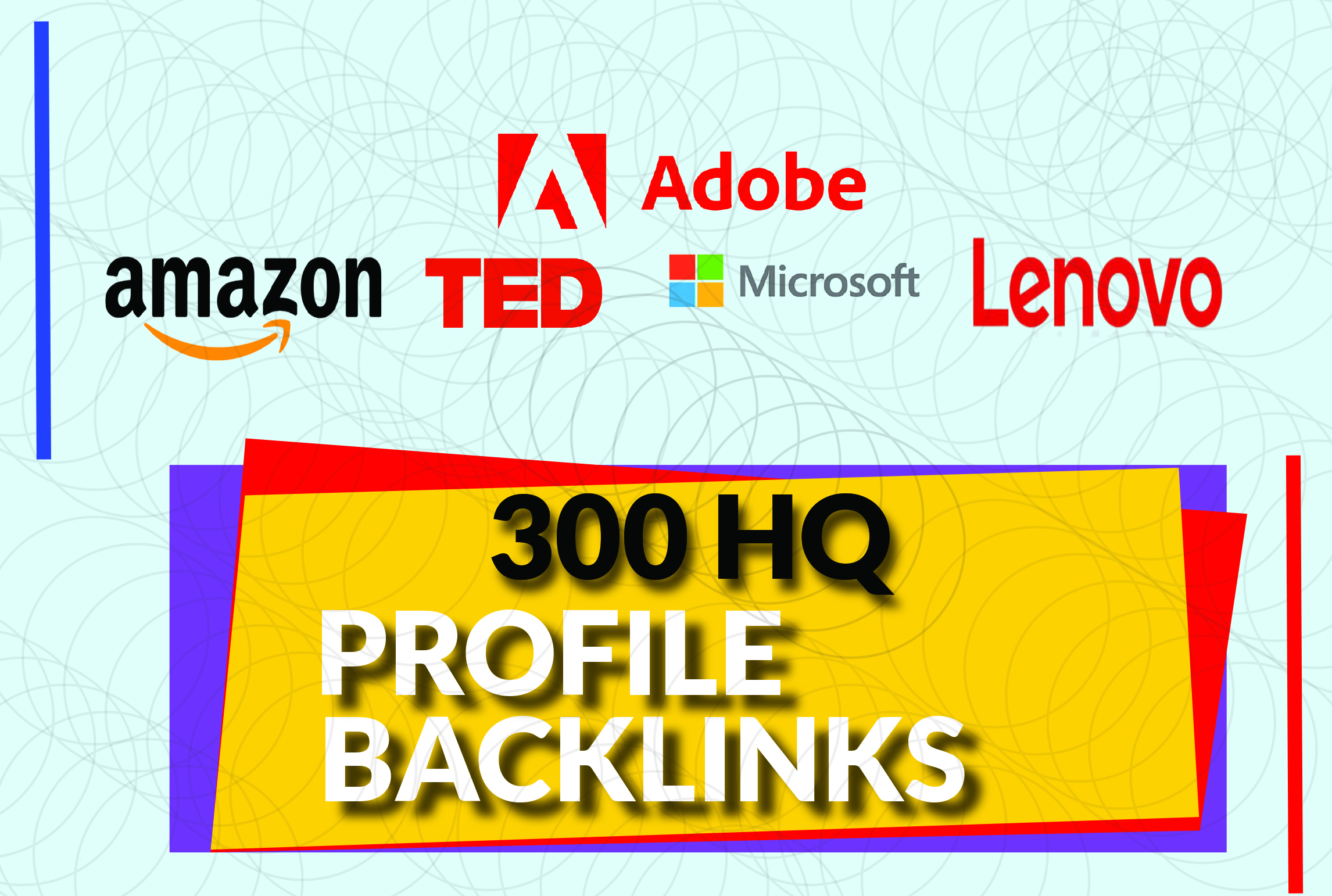  I will do 300 manual SEO Profile Backlinks