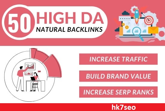 I will make high da DOFOLLOW SEO BACKLINKS or google ...