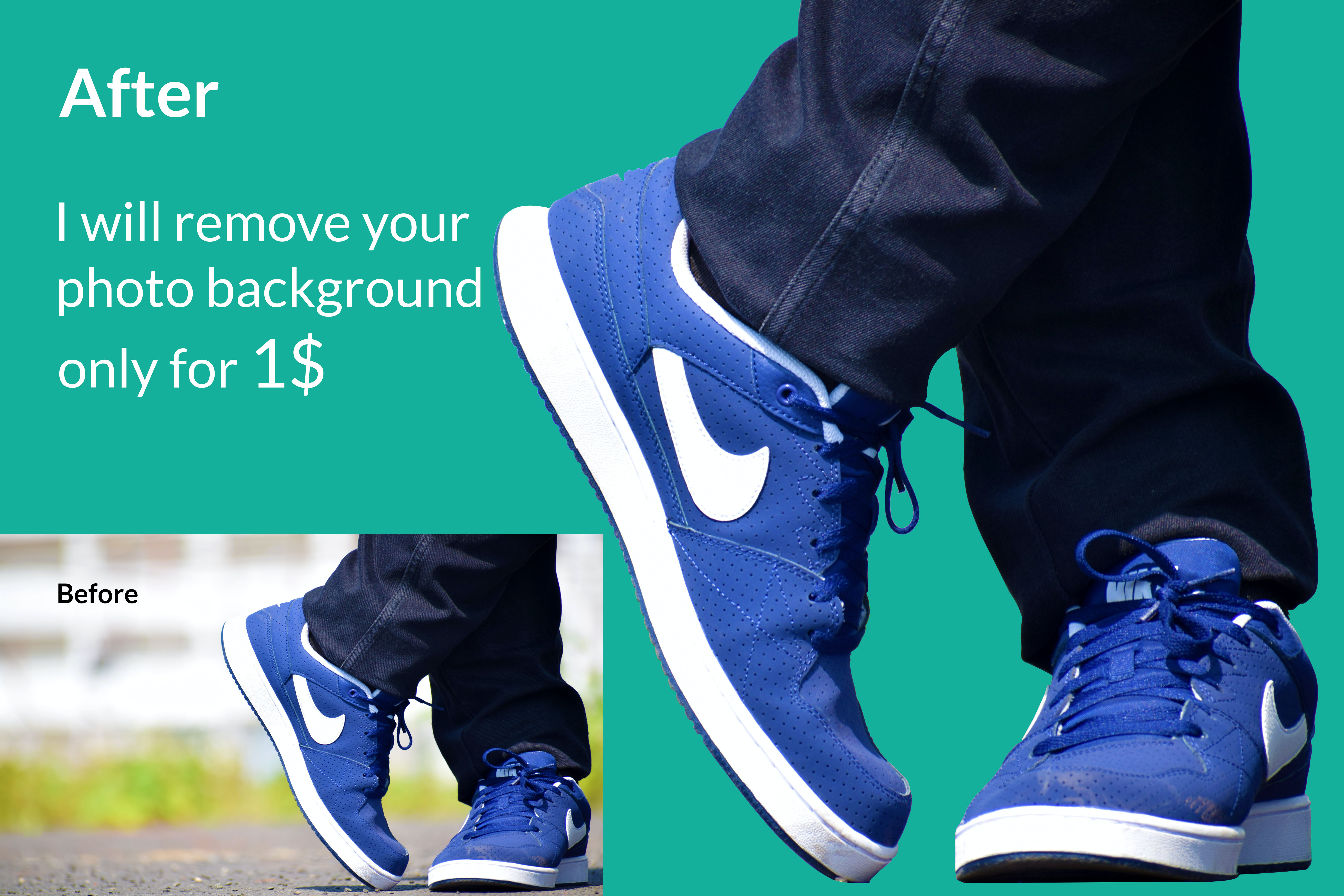 I will remove your photo background