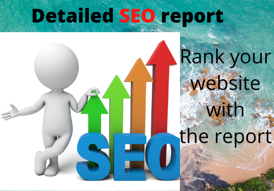 I will provide you complete SEO report to rank your s...