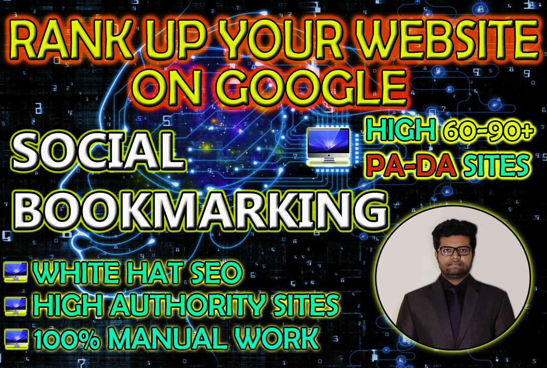 Social Bookmarking on High DA-PA sites