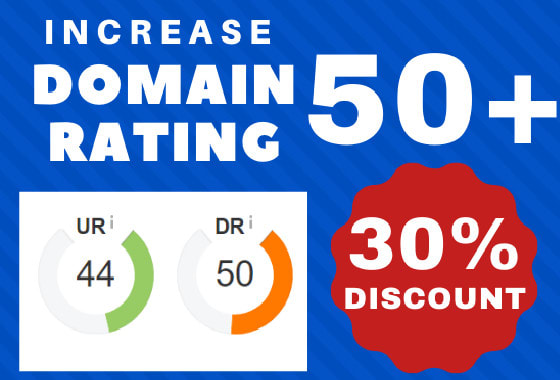 increase your website ahrefs DR to 50 plus