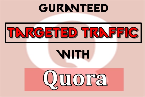 Offer High Quality Traffic With 30 Quora Answers