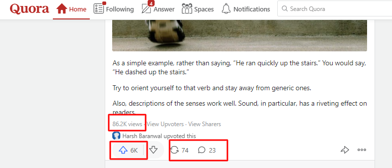 Great offer Great offer Targeted 30 Quora answer