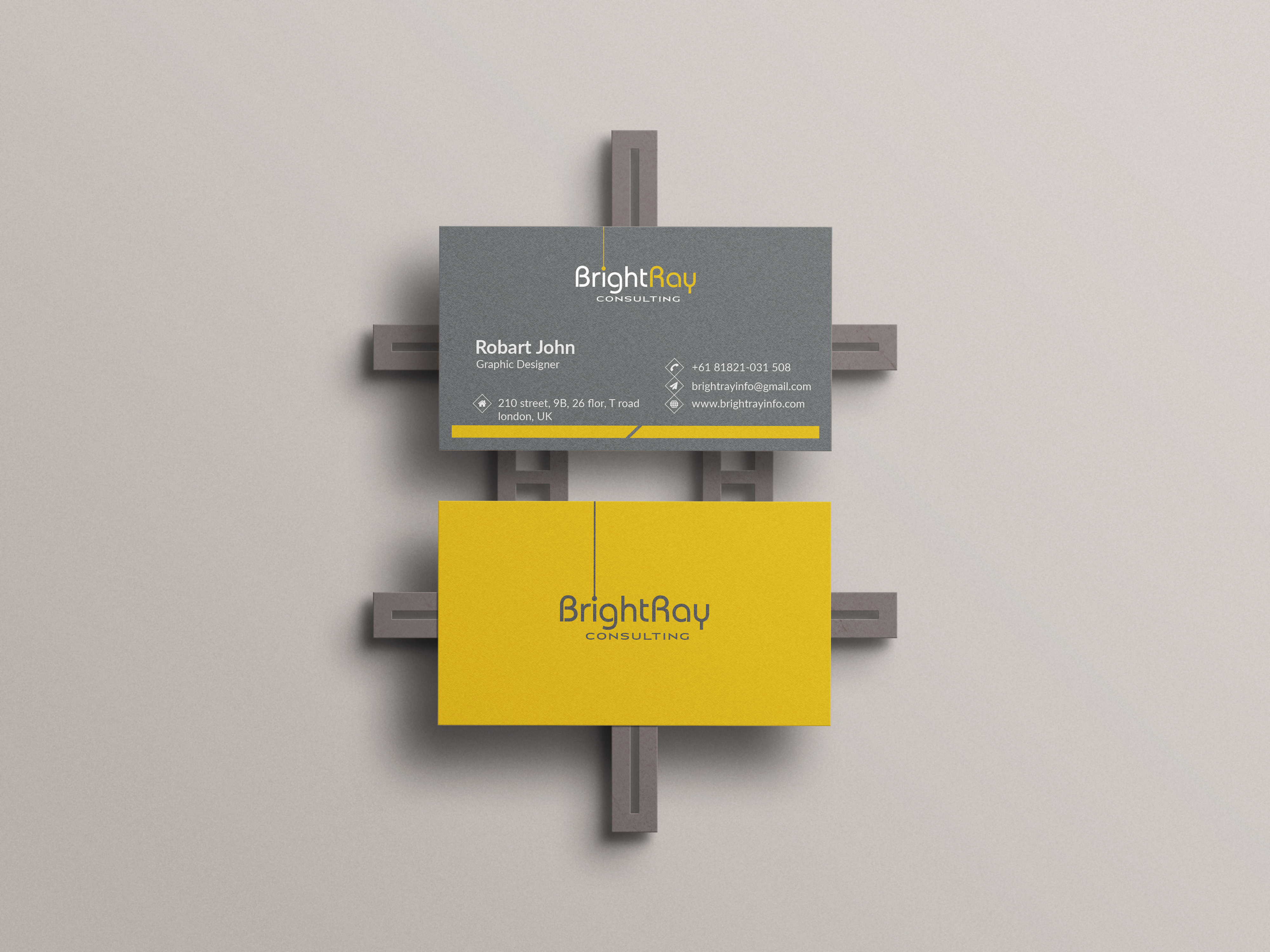 I will design professional eye catchy business card d...