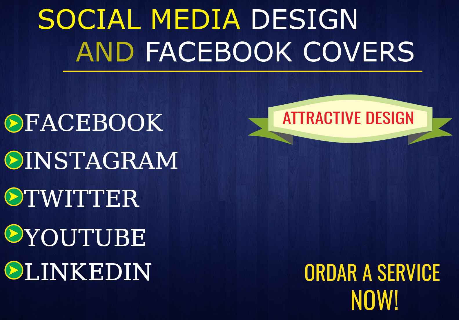 I Will Provide 10 Amazing High Quality Social Media B...