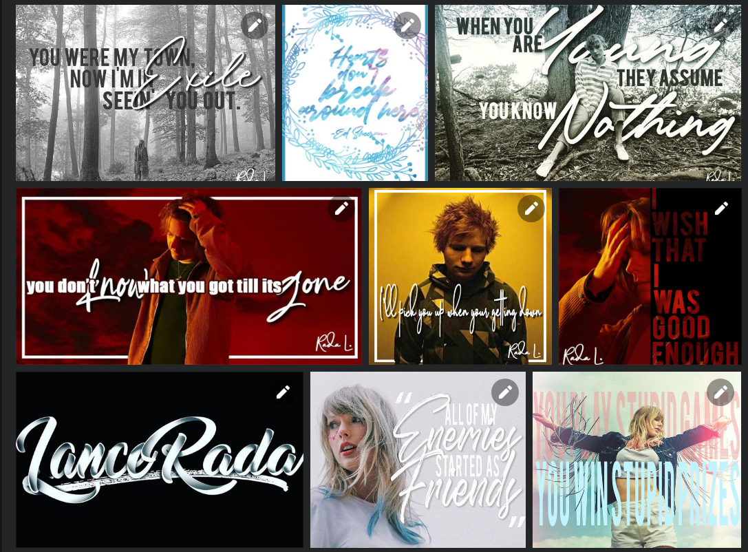 i can make typography, short video teasers, trailer...