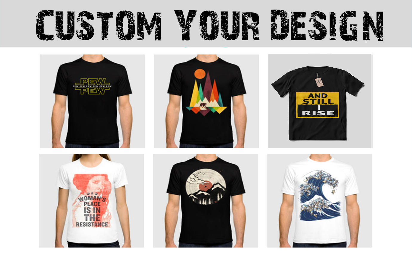 i will do typography t-shirt for you