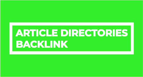 Provide 500 Article Directories Backlinks contextual ...