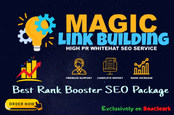 I I will do trusted high authority Do follow SEO link building for fast google ranking 