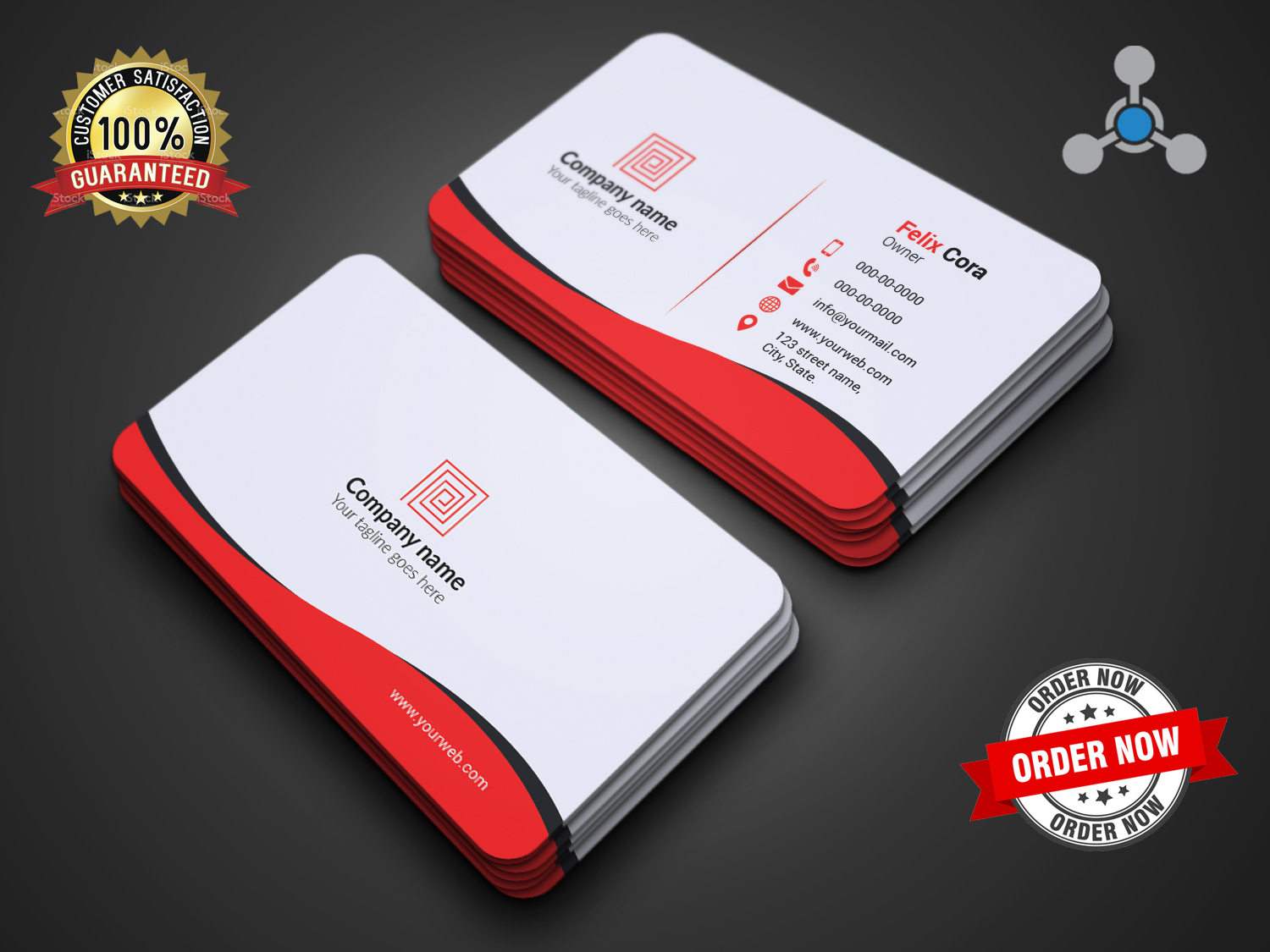 I will provide professional modern business card desi...