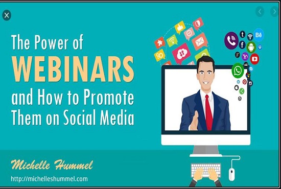 I will be your professional webinar promoter for your...