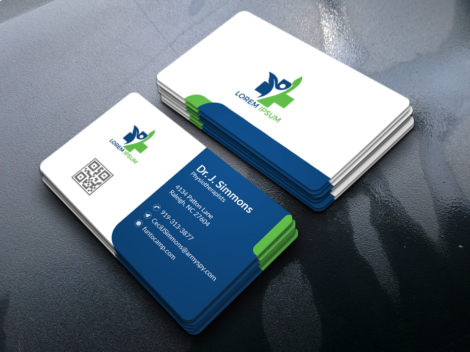 I will design unique dual sided business card print ready files