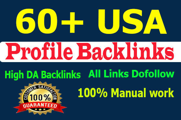 Manually create 60+ USA DA90 powerful High Dofollow P...
