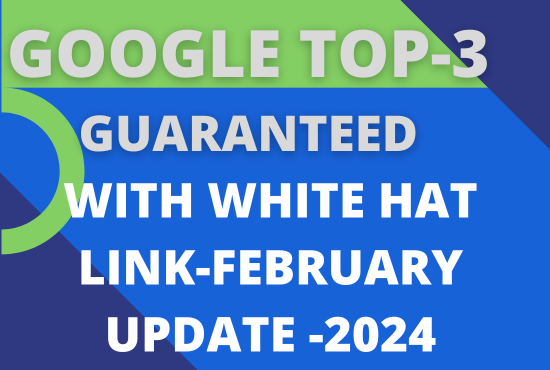  RANKED GOOGLE TOP-3 GUARANTEED - SEPTEMBER UPDATE 2024