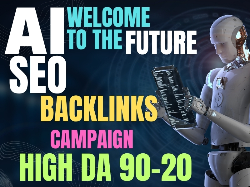 I will do high da manual SEO backlinks campaign with ...