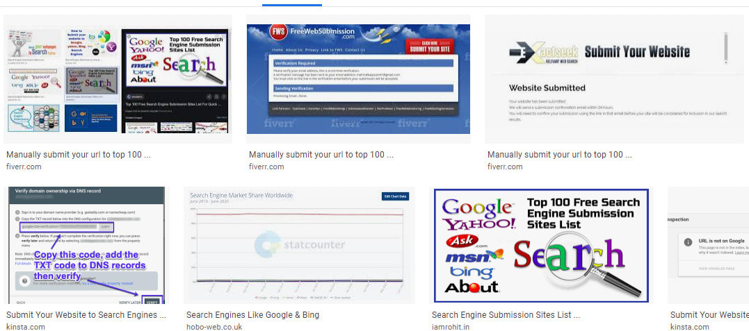 do manually your website on top 30 search engine with...