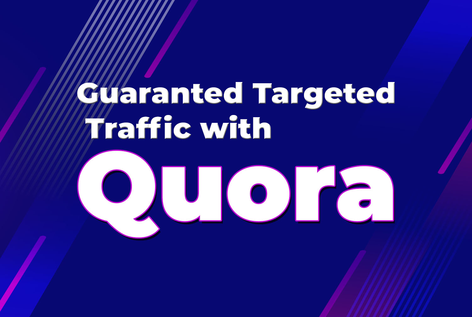 Promote Your Website Get Organic Niche relevent Traffic with 10 Quora Answer