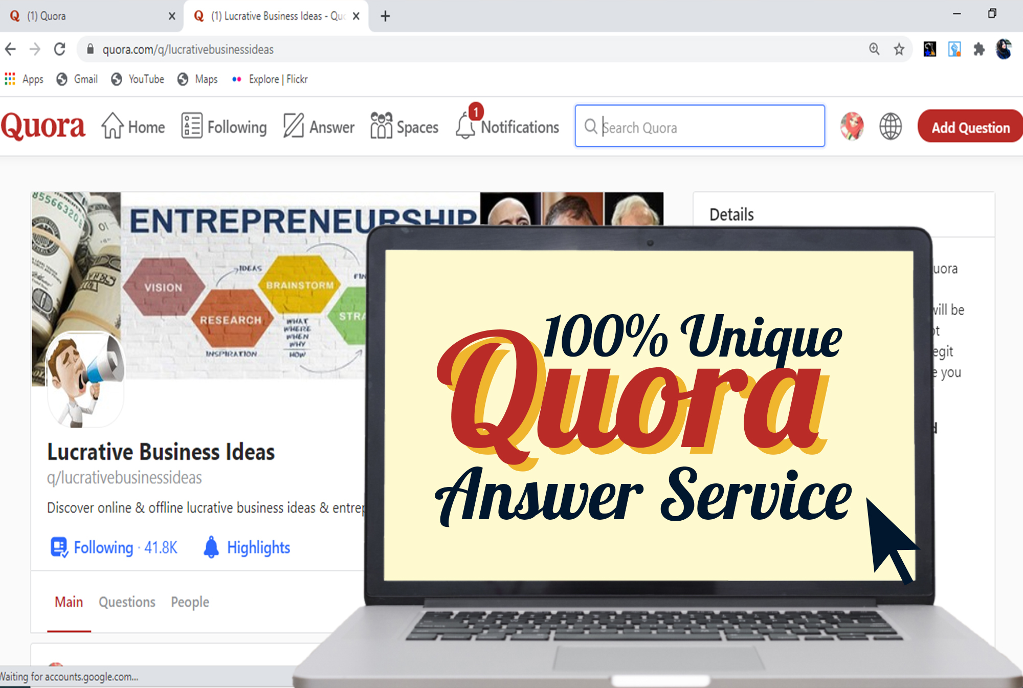 Lead Organic Niche Relevant Traffic with 20 Quora Answers