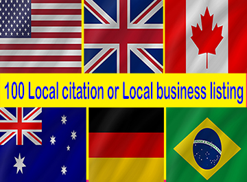 100 Local Citations or Local Business Listing Manuall...