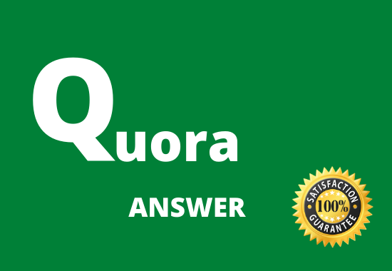 Promote 5 High Quality Quora Answer with Keyword and ...