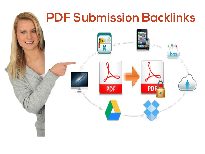 60+ PDF submission/share on top high DA, PA, site Low spam score permanent backlinks