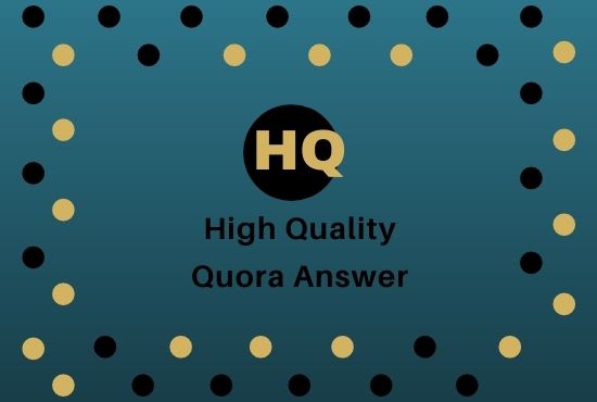 Promote your website 5 high quality Quora answers wit...