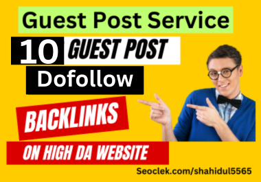 I will provide 10 High DA Guest Posts on LinkedIn, Medium, and Behance for Top Google Rank