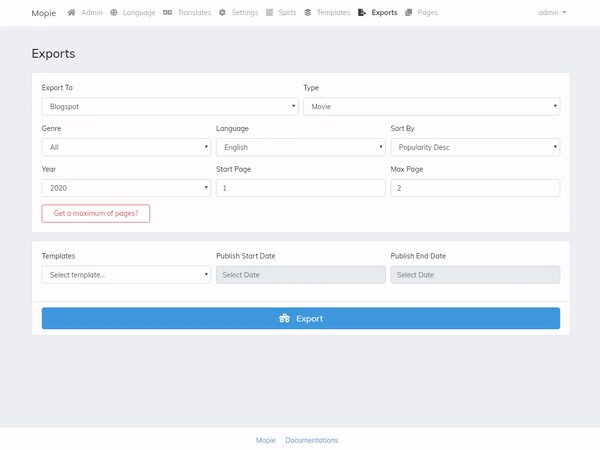 [SELL] Landing Page Movie & Tv Shows For 27+ Languages