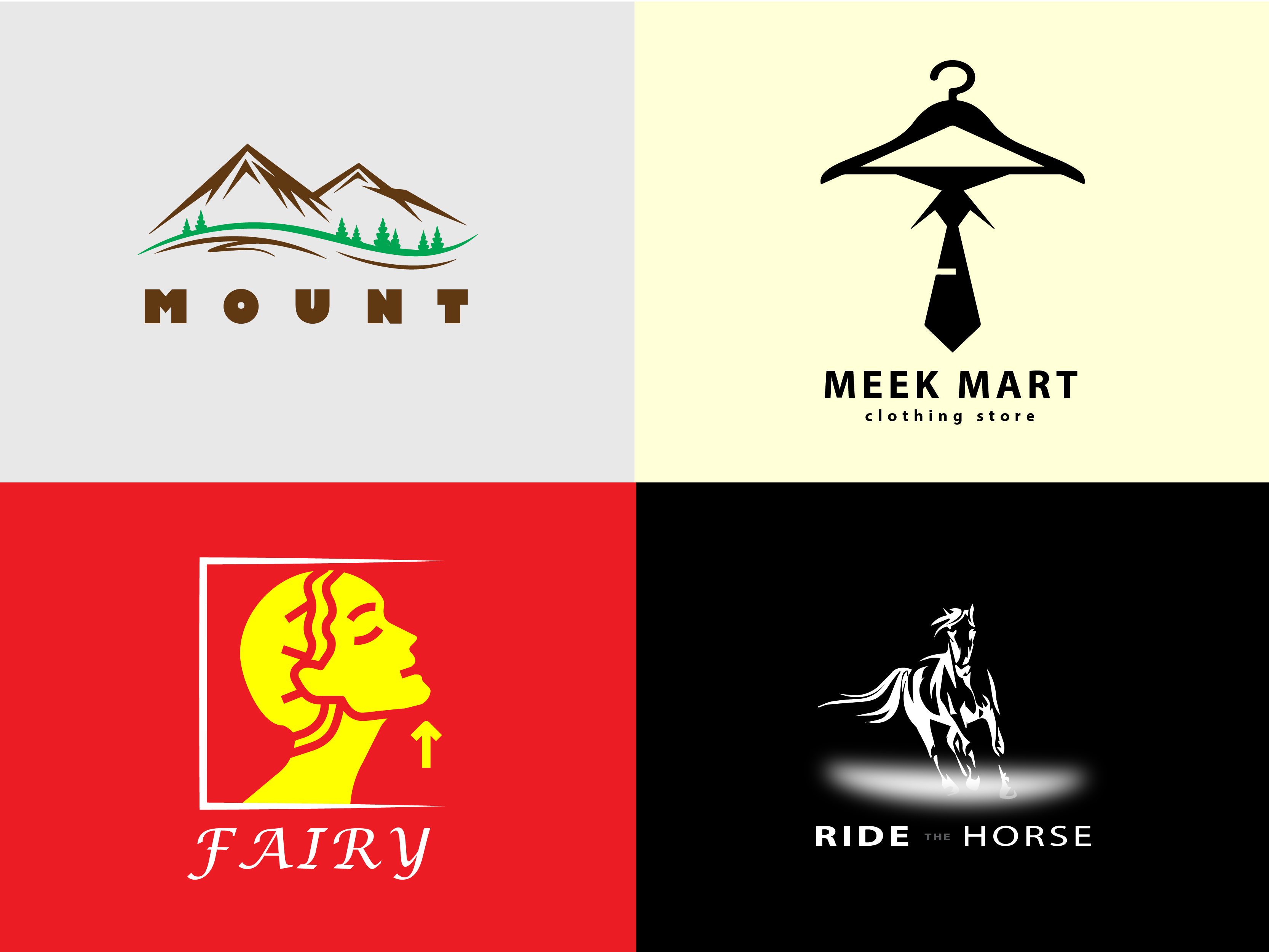 I will design a unique custom logo and branding