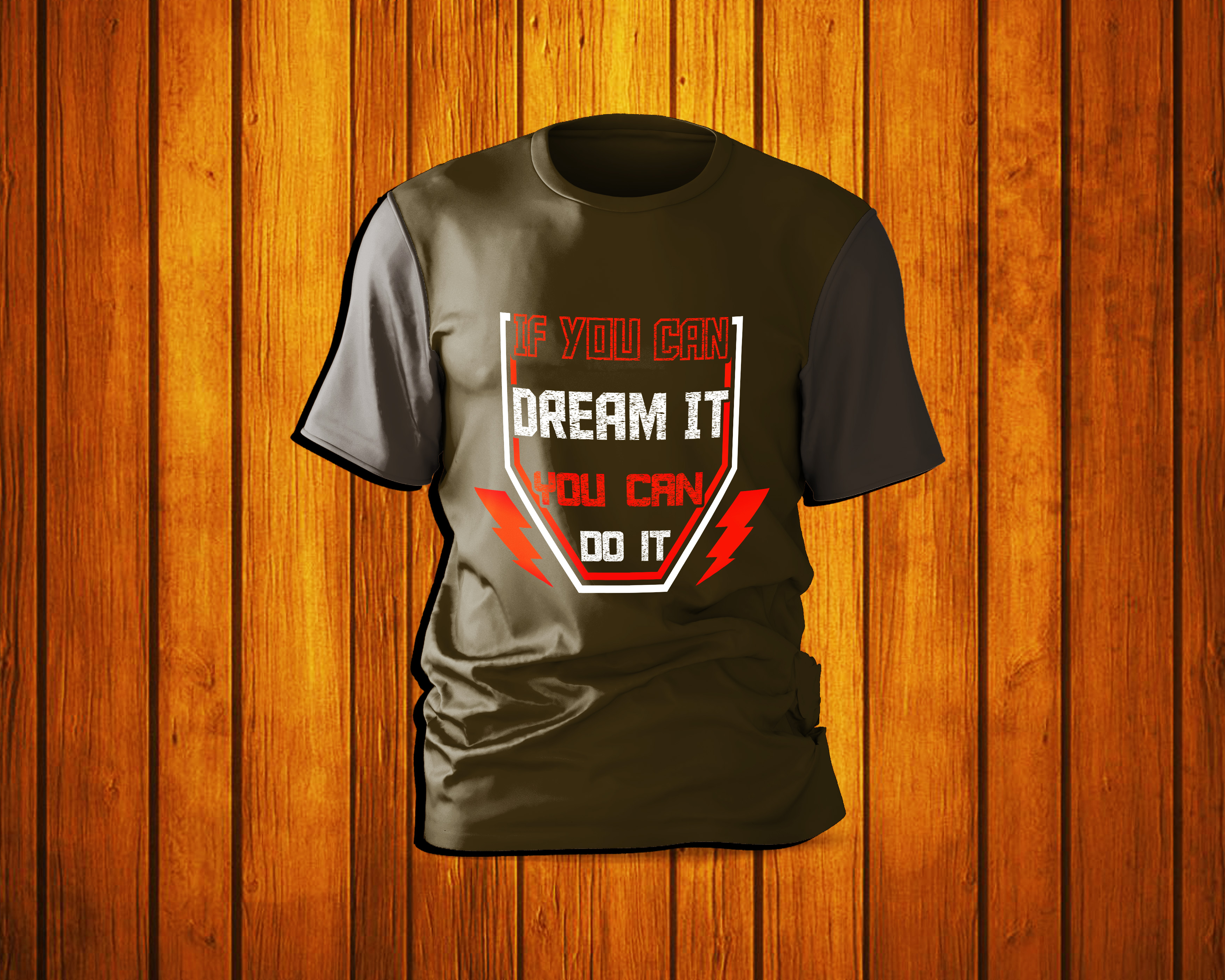 I will make custom t shirt design