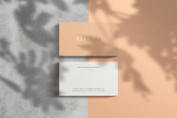 I will design modern business card