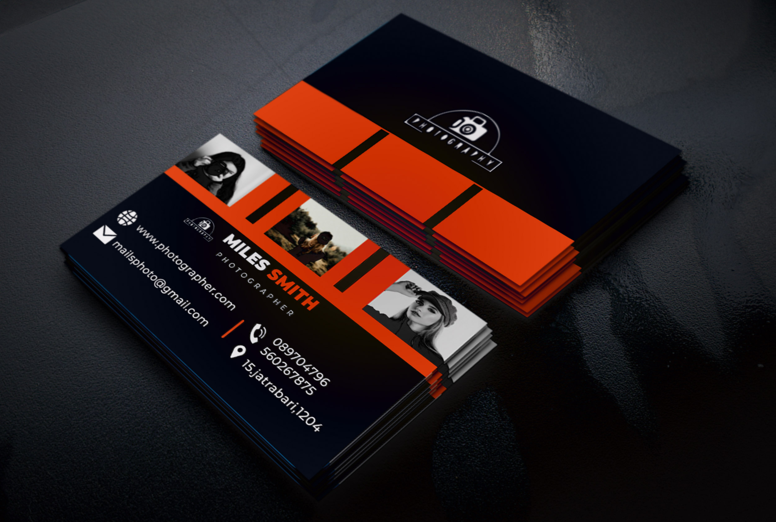 I will create an amazing and unique business card design for you