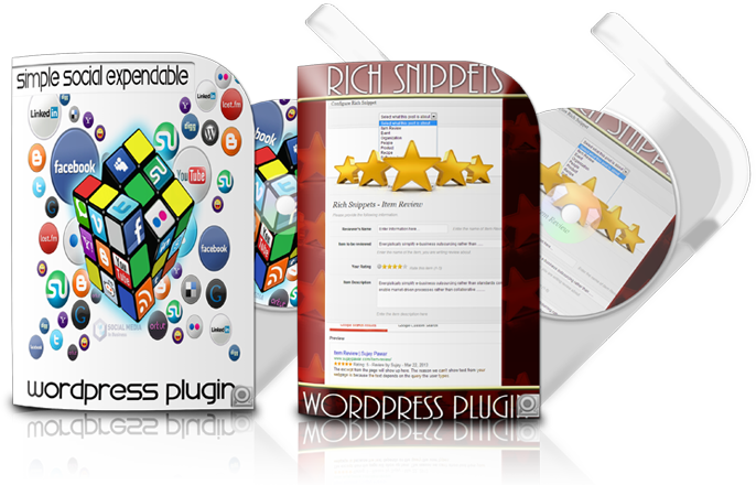 Simple Social Expandable plugin, Google follow plugi...