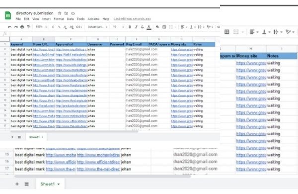 I will create local citation and directory submission