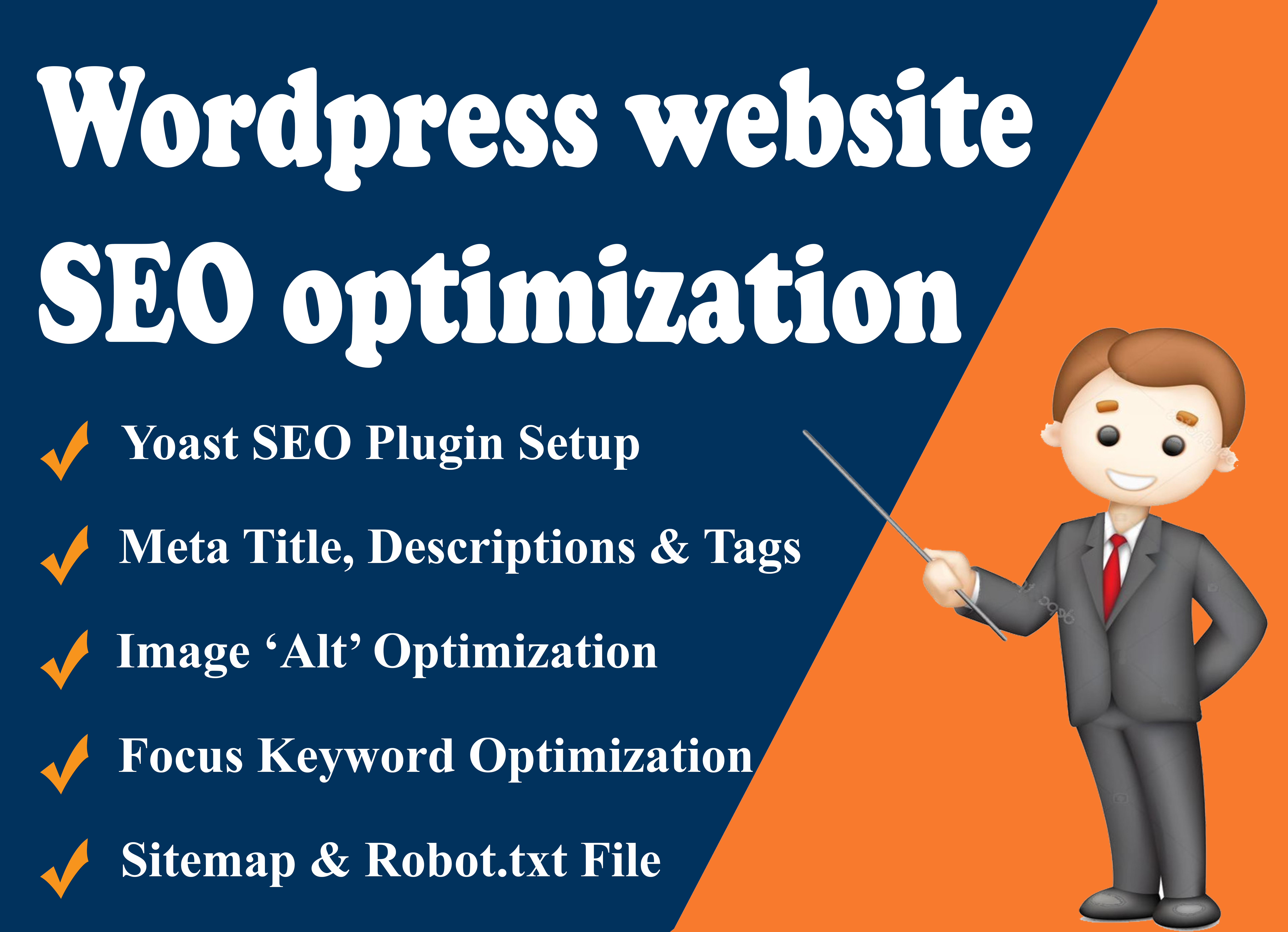 I will do wordpress Yoast SEO onpage optimization