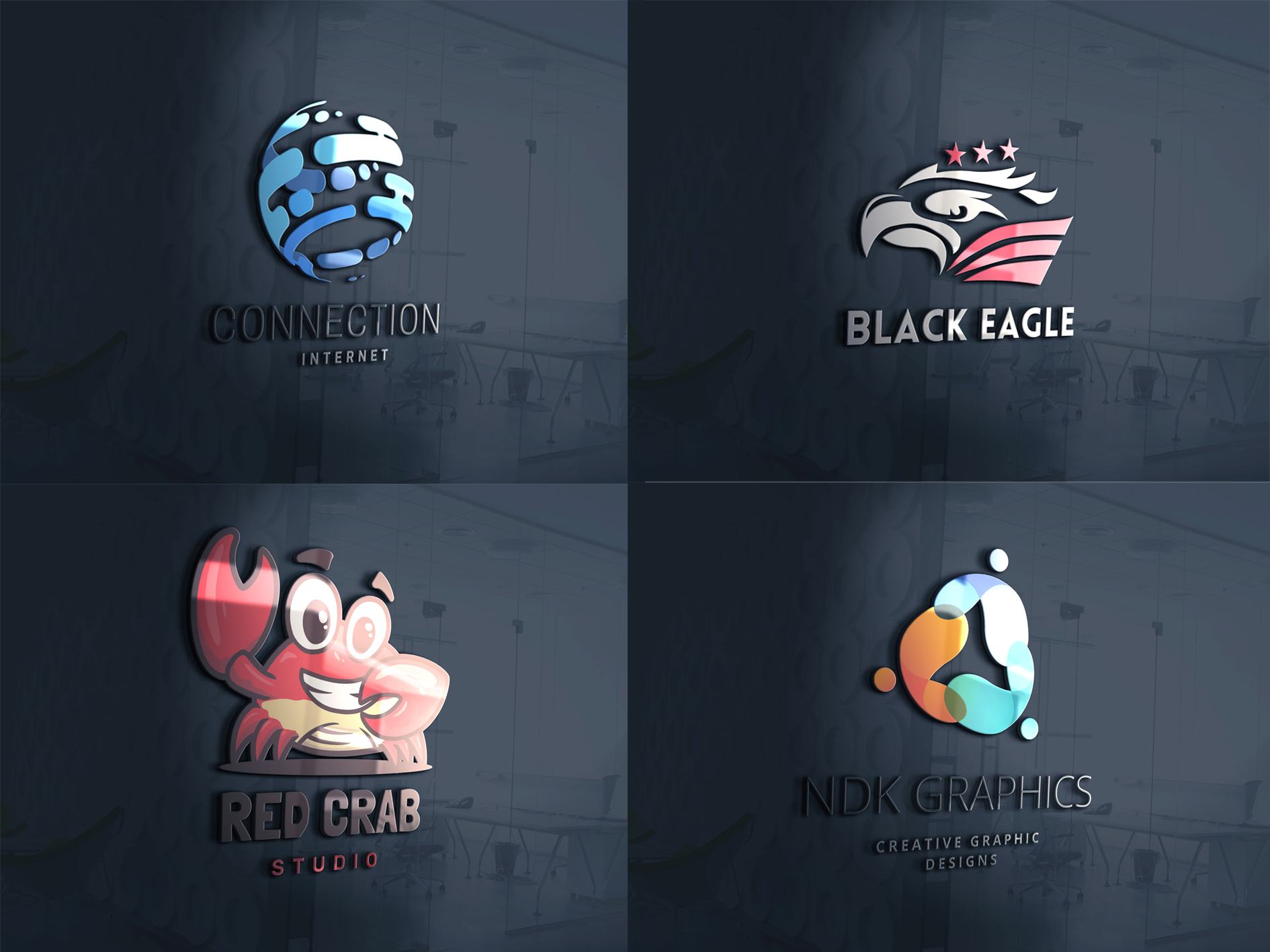 i will design 5 professional logos for your business