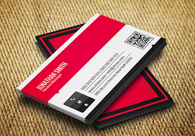 I will design a modern and unique business card