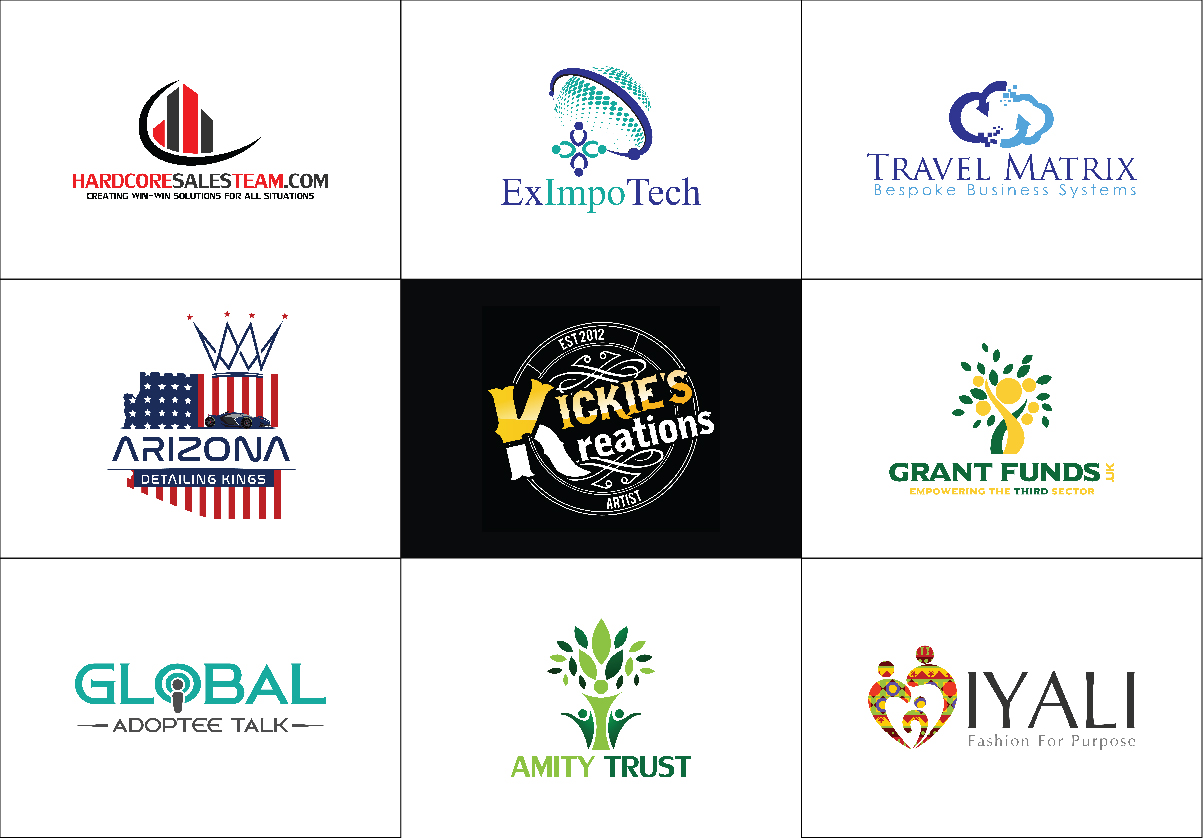 Do professional logo design +Unlimited revisons+Favicon+Artwork 