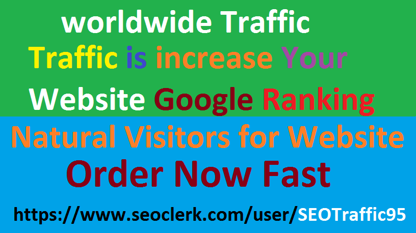 HQ 200,000 worldwide USA targeted web visitor traffic...