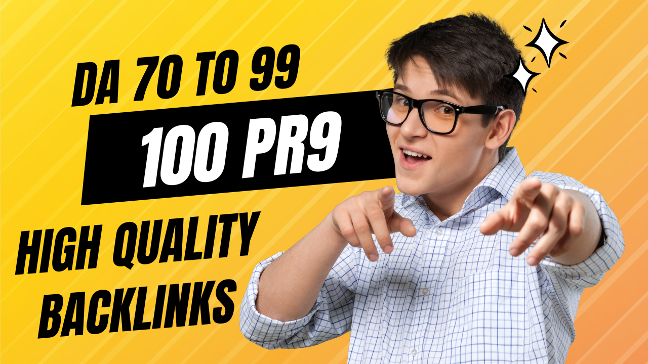 100 HQ Profile Backlinks from DA70+ High Authority We...