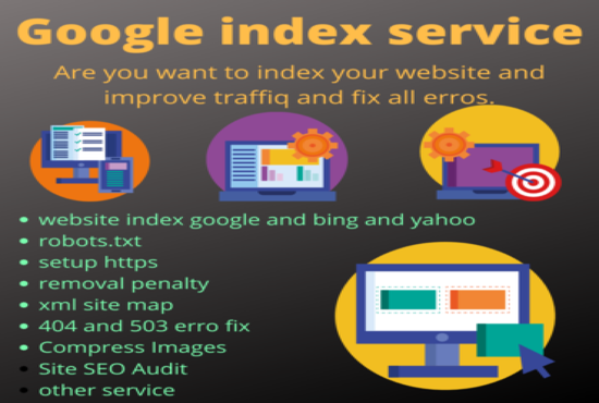 I will google index or Bing and fix all index and SEO...