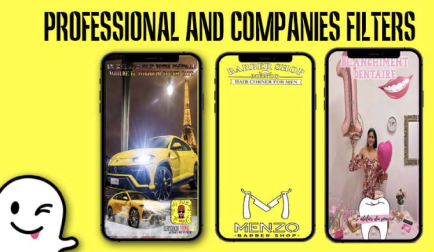 I will snap magic custom snapchat filters tailored for you