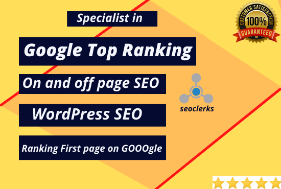 I will Provide Top Ranking in Google Top 1 Page Guran...
