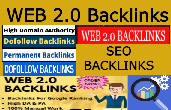 I will create 40 high authority web 2 0 backlinks 202...