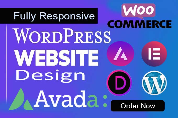 wordpress design and customizetion by astra divi avad...