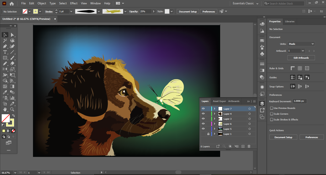 I Will Illustrate Your Pet Pic as Vector Art 