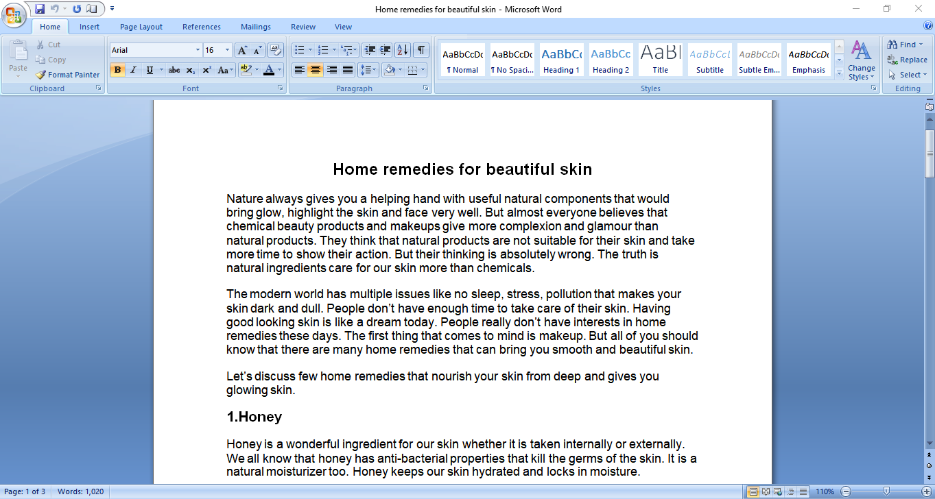 1000+ words SEO-friendly Article