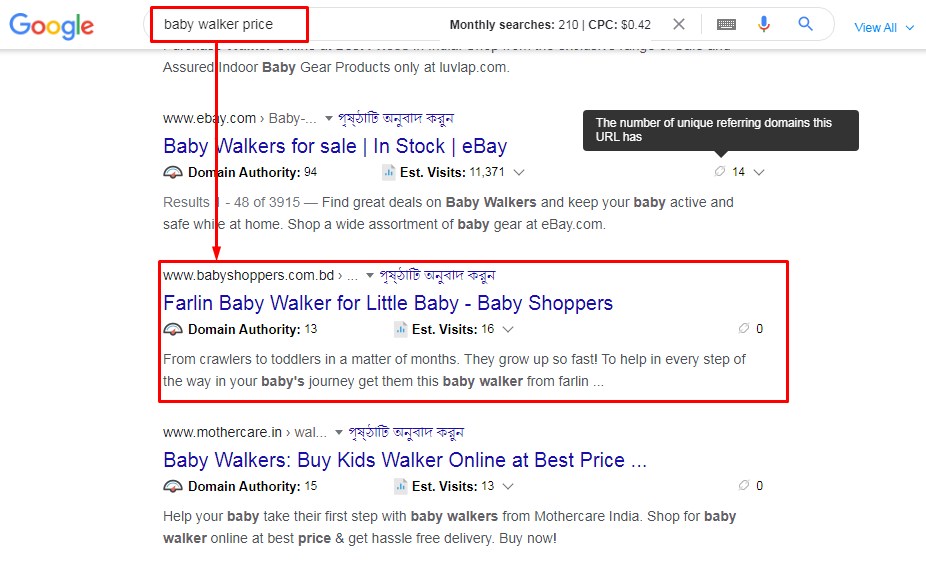 Guaranteed google 1st page SEO ranking service with 4 keywords